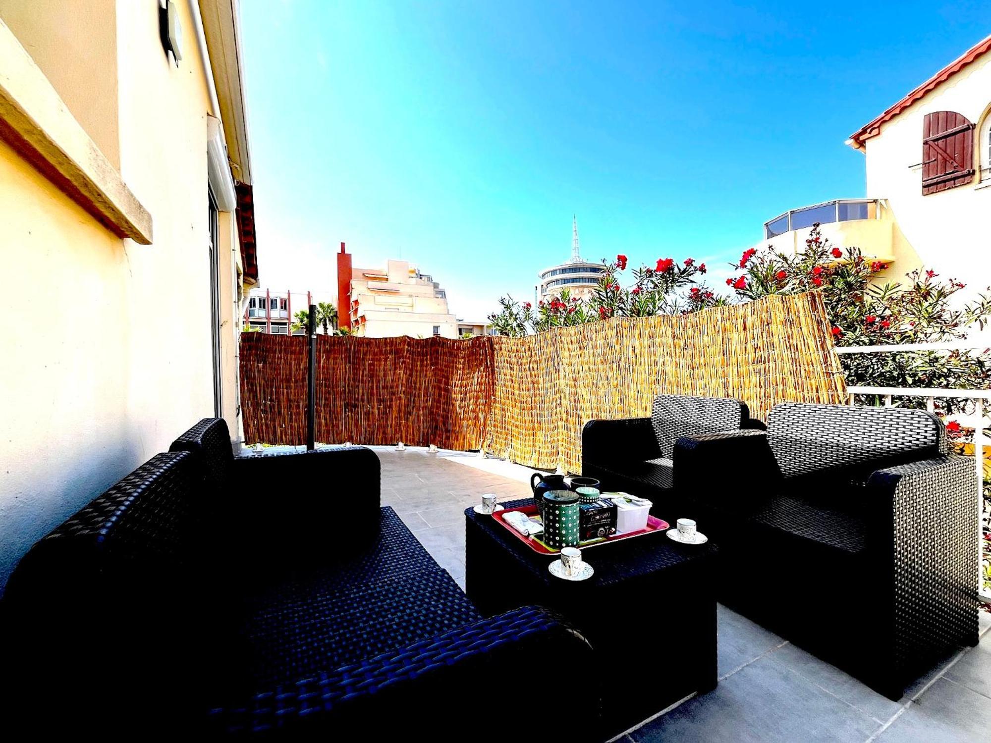 Villa Cantarela, Palavas Plage, Vue Mer Exteriör bild